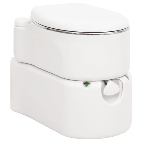 Integrated Camping Toilet White 2417 L HDPE&Steel 154409