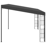 Wall-mounted Gazebo 3x4 m Anthracite Fabric 47991