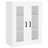 Highboard White 69.5x34x180 cm Engineered Wood 3198273