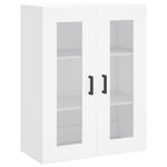 Highboard White 69.5x34x180 cm Engineered Wood 3198657