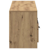 TV Cabinet Artisan Oak 150x33.5x45 cm Engineered Wood 856853