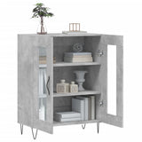 Sideboard Concrete Grey 69.5x34x90 cm Engineered Wood 827784