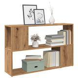 ZNTS Book Cabinet Artisian Oak 100x24x63 cm Engineered Wood 856741