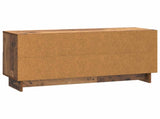 TV Cabinet Old Wood 102 x 34.5 x 50 cm Engineered Wood 893993