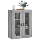 Wall Mounted Cabinet Grey Sonoma 69.5x34x90 cm 828458