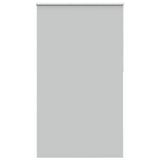 Roller Blind Blackout Light Grey 125x230 cm Fabric Width 121.6 cm Polyester 4011471