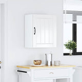 Kitchen Wall Cabinet Lucca High Gloss White Engineered Wood 853801