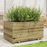 Garden Planter 90x60x49.5 cm Impregnated Wood Pine 847387