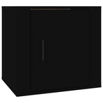 ZNTS Bedside Cabinets 2 pcs Black 50x39x47 cm 816691