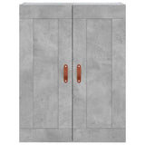 Highboard Concrete Grey 69.5x34x180 cm Engineered Wood 3199981