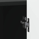 Bedside Cabinet Black 43 x 34.5 x 52 cm Engineered Wood 894337