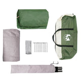 Family Tent Cabin 6-Person Green Waterproof 4009566