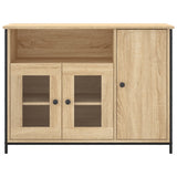 Sideboard Sonoma Oak 100x35x75 cm Engineered Wood 835510