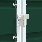 Wheelie Bin Storage for Triple Bins Green 216x81x115 cm Steel 4006179