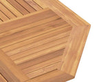 Garden Set 5 pcs Brown Solid Teak Wood 3437359