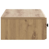 Wall-Mounted Side Table Artisan Oak 87.5 x 34.5 x 17 cm 899184