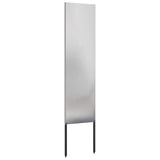 Garden Privacy Screen Silver 32 x 140 cm Stainless steel 876221