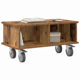 TV Stand Old Wood 68.5 x 35 x 35 cm Engineered Wood 891046