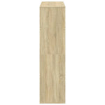 Bookcase Sonoma Oak 100x33x125.5 cm Engineered Wood 3309359