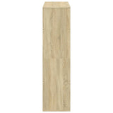 Bookcase Sonoma Oak 100x33x125.5 cm Engineered Wood 3309359