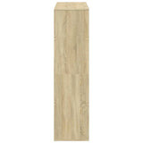 Room Divider Sonoma Oak 100x33x125.5 cm Engineered Wood 3309521