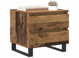 Bedside Cabinet 2 pcs Old Wood 40 x 35 x 50 cm Engineered Wood 881915