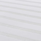 Bed Mattress with Mattress Cream 80 x 200 cm Fabric 42008258