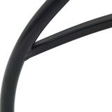 Mosaic Bistro Set Black and White Iron and Ceramic 3216354