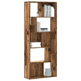 Bookcase Old Wood 67x24x161 cm Engineered Wood 856014