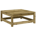 ZNTS 8 Piece Garden Sofa Set Impregnated Wood Pine 3299577
