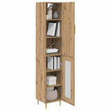 Highboard 2 pcs Artisan Oak Engineered Wood 3415892