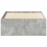 Bed Frame without Mattress Concrete Grey 100x200 cm 3203834