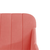 Bench Pink 110x76x80 cm Velvet 351467