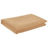 Table Cloth 5 pcs Rectangular Beige 110 x 180 cm 42040439