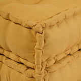 Modular Sofa 2 pcs Yellow 140 x 70 x 36 cm Fabric 3315085