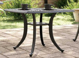 Garden Table Black 53x53x53 cm Cast Aluminium 4002816