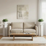 Plant Stand 2 pcs High Gloss White 29.5 x 29.5 x 60 cm 899721
