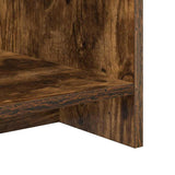TV Stand Smoked Oak 102 x 35 x 45 cm Engineered Wood 890996