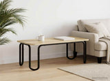 Coffee Table Sonoma Oak 100 x 50 x 45 cm Engineered Wood 8007724