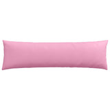 Sofa Pillows 2 pcs Pink 145 x 40 cm Fabric 42013840