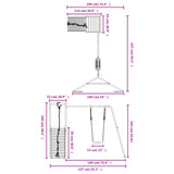 Outdoor Playset Impregnated Wood Pine 3155950