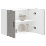 Kitchen Wall Cabinet Kalmar Grey Sonoma Engineered Wood 853593