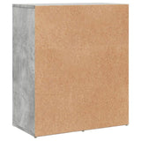 Sideboard Concrete Grey 60x31x70 cm Engineered Wood 840474