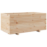 ZNTS Garden Planter 110x60x49.5 cm Solid Wood Pine 3282569