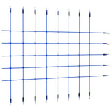 ZNTS Climbing Net 200x150 cm Blue 93175