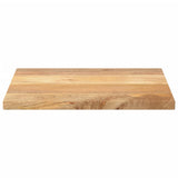 Table Top 60x50x2.5 cm Rectangular Solid Wood Mango 371457