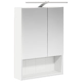 Bathroom Cabinet Set 5 pcs White Engineered Wood 3406439