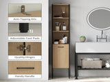 Bathroom Storage Cabinet-White 61249050