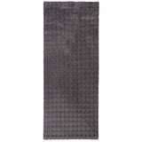 Area Rugs Rectangular SIROLO Anthracite 200 x 80 cm Polyester 42022779