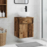 Wall-mounted Sink Vanity Old Wood 39 x 41 x 64.5 cm 890560